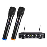 Micrófono Inalámbrico Para Karaoke Uhf, 3 Piezas