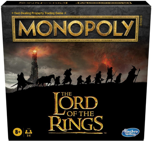 Juego Mesa Monopoly Señor De Los Anillos Lord Of The Rings