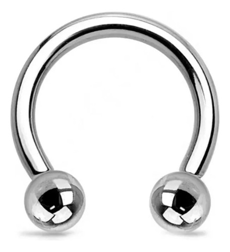 Piercing Circular Barbell Titanium 1,2x10x3 Mm (16g) 1 Und