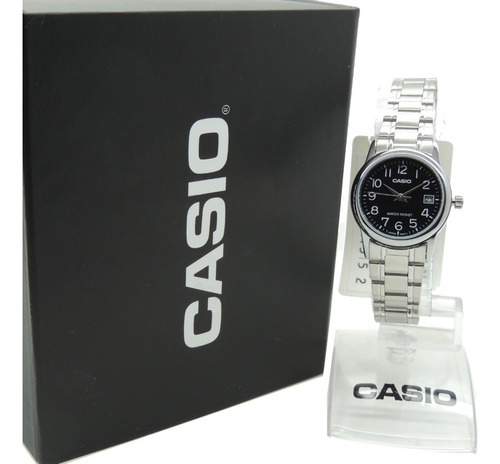 Relógio Casio Feminino Ltp-v002d-1budf Nota Fisc Envios Full