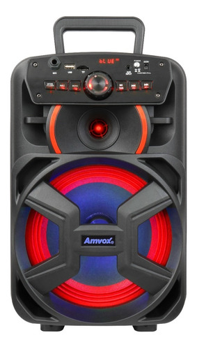 Caixa De Som Amplificada Bluetooth Amvox Aca221 220w Bivolt