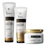 Kit Eudora Siàge Cica Therapy Shampoo+condicionador  Máscara