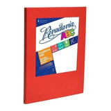 Cuaderno Rivadavia Abc Tapa Dura X 50 Hjs Cuadriculado Rojo