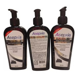 Asepxia Jabón Liquido Purificante Carbón Detox 200ml- Kit X3