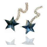 Aretes Estrella Cristales Swarovski Envio Gratis