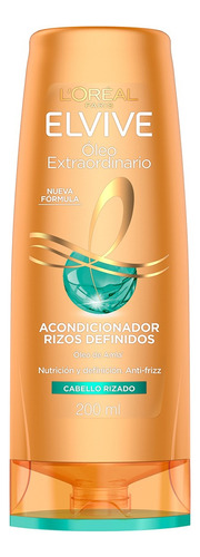 Acondicionador Elvive Óleo Extraordinario Rizos X 200 Ml