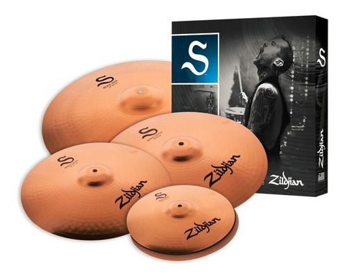 Set De Platillos Zildjian Srockxl S Rock 14 18 20 22