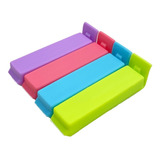 Pack 6x4 Clips Pinza Sellado Bolsa Conservación Alimento 8cm