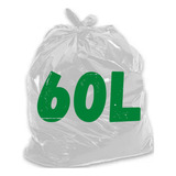 Saco De Lixo 60l C/100und Branco Reforçado P3 Envio Imediato