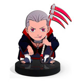 Totem Pequeno Boneco Naruto Hidan Akatsuki 7cm + Base