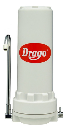 Purificador De Agua Drago Mp70 Filtro Sobre Mesada 12000 Lts