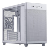 Gabinete Asus Ap201 Asus Prime Case Glass White Edition 90dc