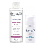 Kit Facial Dermaglós Agua Micelar + Serum