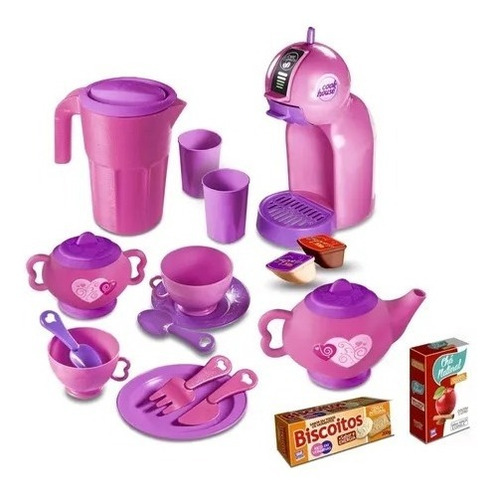 Kit Cozinha Infantil Jogo De Chá Chef Kids Menino Menina