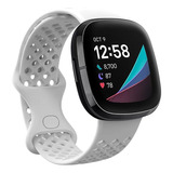 2*correa Para Fitbit Versa 3 Sense, Pulsera Deportiva