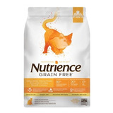 Comida Para Gato Grain Free Nutrience Pavo Pollo Arenq 5 Kg