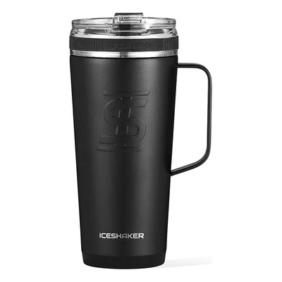 Termo Shaker Iceshaker Flex Handle 768ml Negro Doble Acero Inoxidable Hermético | Meses sin interés