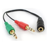 Cable Arwen Rcf-001 1 Mini Plug Hembra 3.5 4p A 2 Mp Macho
