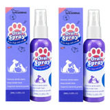 Spray Limpiador Dientes Perros Y Gatos Adiós Mal Olor