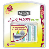 Navajas Schick Silk Effects Plus, 5 Und (7 Paq)