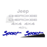 Calcos Jeep Cherokee 4.0l Kit