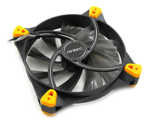 Cooler Ventilador Antec Truquiet Blue 12cm 120mm 3 Pines