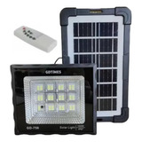  Reflector Lampara Led Panel Solar Exterior 100w Recargable