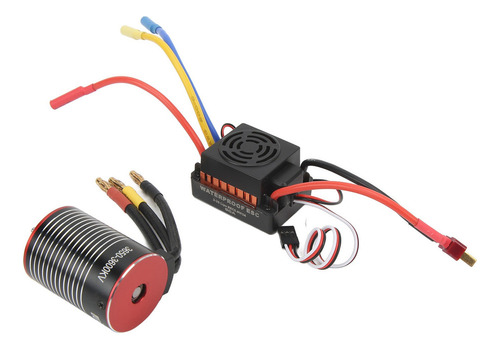 Motor Rc Brushless Esc 3600kv Combo 60a De Alta Torsión