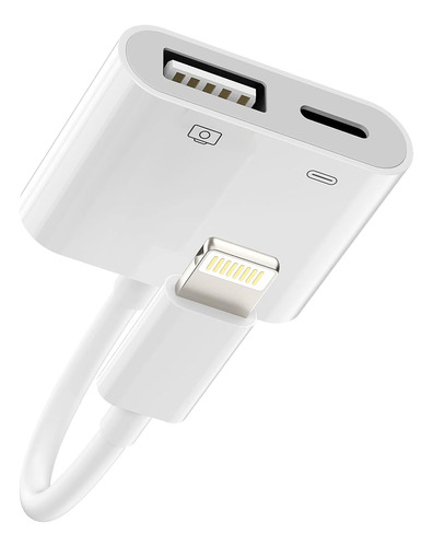 Puerto De Carga Y Otg Compatible Adaptador Lightning Ma...