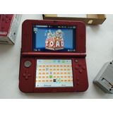 New Nintendo 3ds Xl Rojo Metalico 64gb Tienda Libre