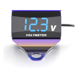 Pantalla Led De Voltímetro Digital Dc 10-150 V Para Motocicl