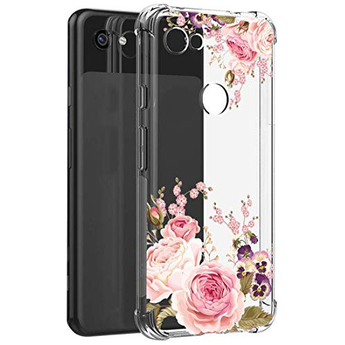 Funda Compatible Con Pixel3 Lite Xl, Phone Funda Con Flowers