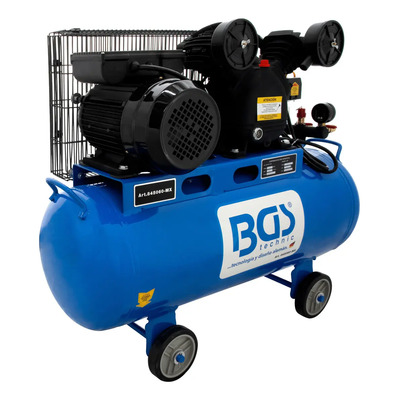 Compresor De Aire C Banda Horizontal 60l 3hp Monofasico | Meses sin interés