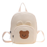 Mochila Coreana For Niños De Lona, Bolsos For Niños Kawaii