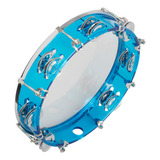 Tambourine, 10 Teclas, Azul, Para Afinación De Tambores, Pul