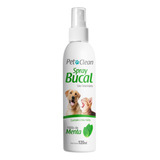 Spray Dental Bucal Cães Gatos Tártaro Mau Hálito Pet Clean