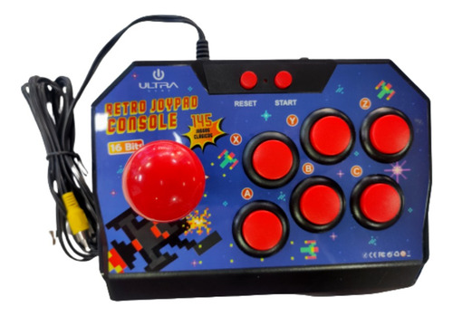 Joypad Ultra  Consola Arcade + Juegos 16 Bits 