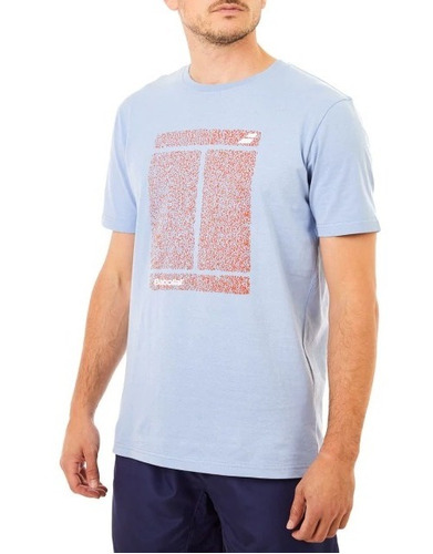 Remera Deportiva Babolat Hombre Algodon Tenis Padel Squash