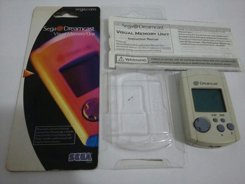 Vmu Original Na Embalagem Completo - Sega Dreamcast