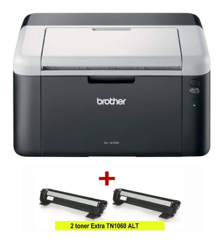Impresora Laser Brother Hl-1212w + 2 Toner Extra Con Iva
