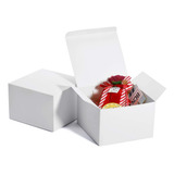 Cajas De Regalo Blancas De 15 X 15 X 10 Cm Pack De 50 Cajas