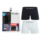 Kit C/8 Cuecas D'uomo Boxer Sem Costura Microfibra (2156)