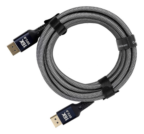 Cable Displayport 2.0, Adaptador Dvi Hd, Línea De 16 K A 60