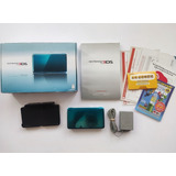 Consola Nintendo 3ds Aqua Blue En Caja Original Con Todo
