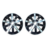 Kit 2 Llantas Aleacion Deportiva Fujibond Nr-113 R17 4x100