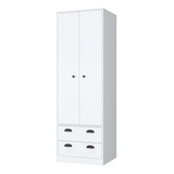 Armario St Monans 2 Cajones 179 X 59 X 50 Rta Color Blanco