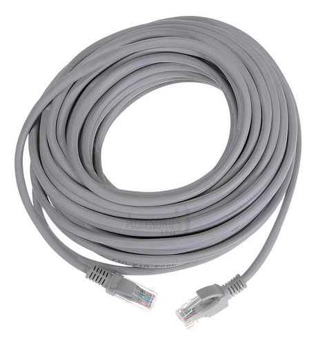 Cable De Red 20 Metros Lan Ethernet Rj-45 Internet Consola