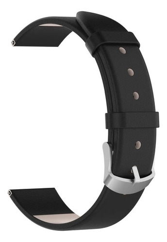 Correa Elegante 22mm Piel Lisa Para Galaxy Watch 3 45mm