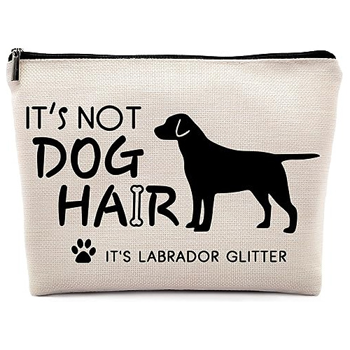 It's Not Dog Hair It's Labrador Glitter Bolsa De Cosméticos,