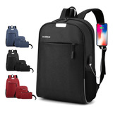 Set 3pzs, Estudiante Mochila, Impermeable Antirrobo ,con Puerto Usb, Adilier,ordenador Mochila,mochila Para Laptop,ab02,backpack,mochila Escolar